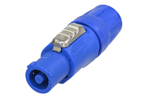 CONECTOR POWERCON NEUTRIK AZUL NAC3FCA