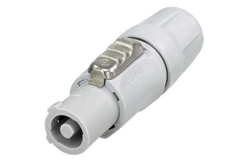 CONECTOR POWERCON BLANCO NEUTRIK NAC3FCB