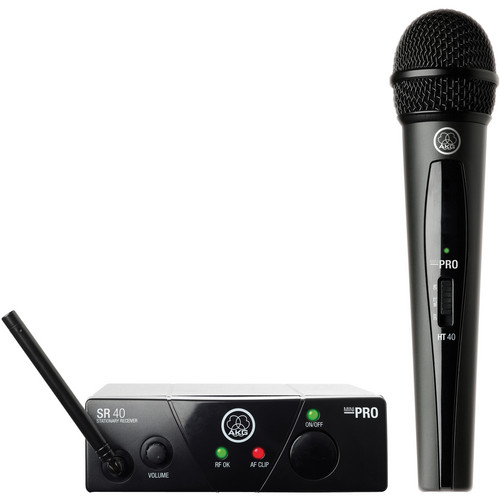 SISTEMA INALAMBRICO DE MANO UHF AKG WMS40Mini V.Set