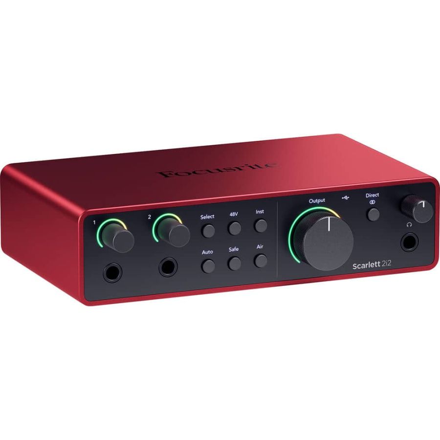 FOCUSRITE SCARLETT 2i2 (4RD GEN) INTERFAZ DE AUDIO USB