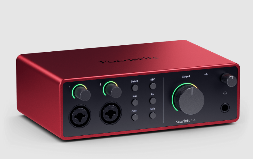 INTERFAZ DE AUDIO DE 4E/4S 4RD GEN FOCUSRITE SCARLETT 4i4