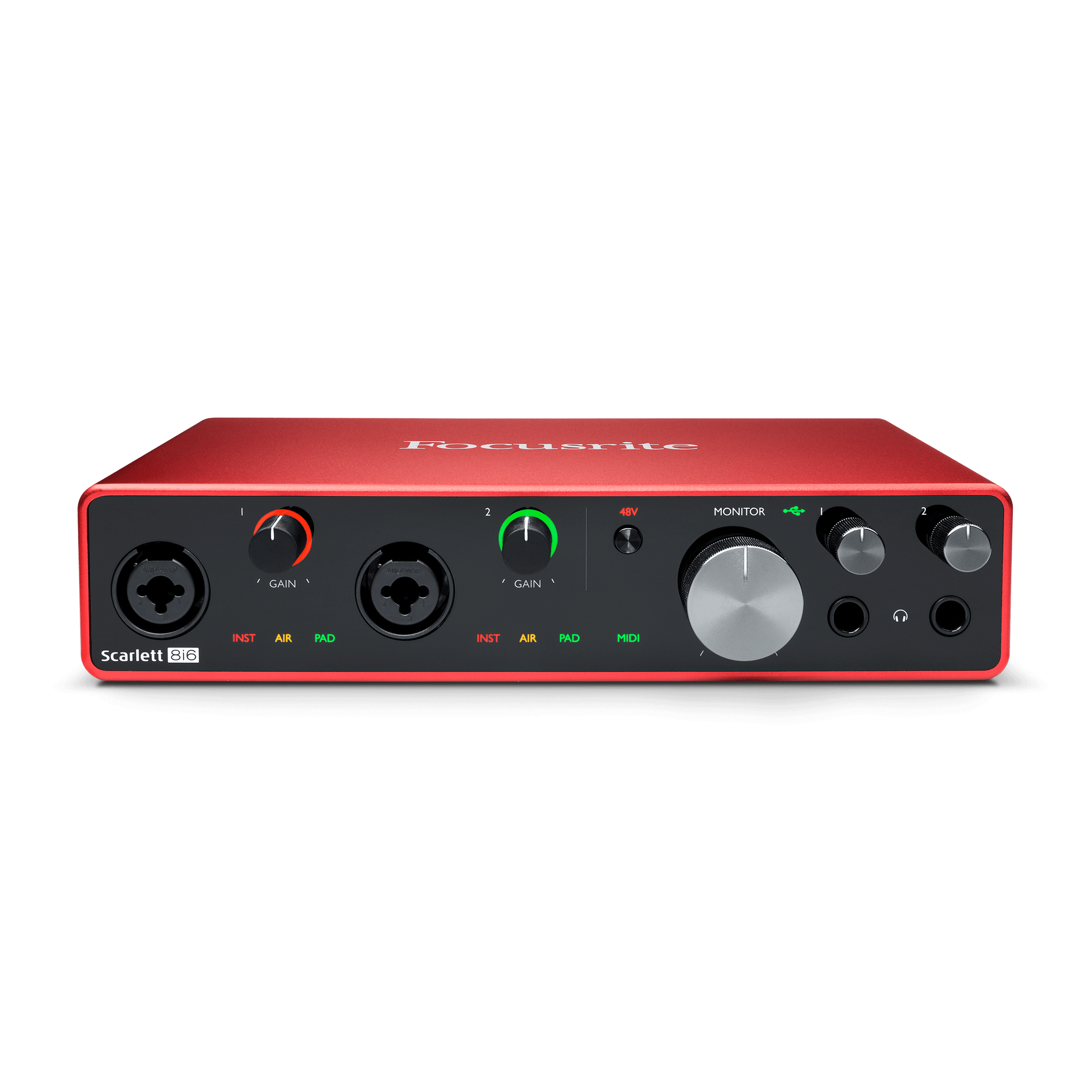 INTERFAZ DE AUDIO USB 2.0 DE 8 CANALES FOCUSRITE SCARLETT 8i6 (3RD GEN)