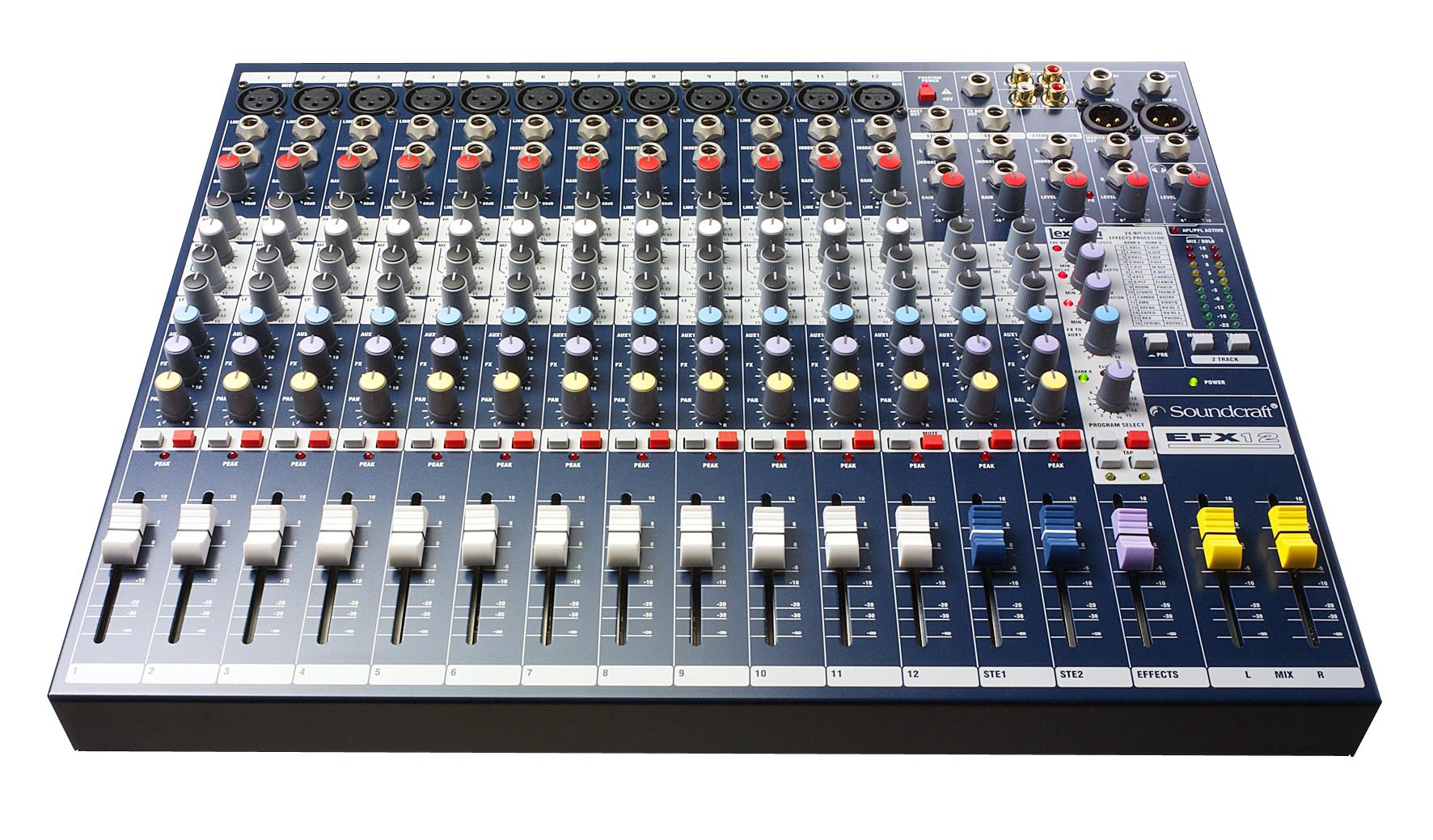 CONSOLA DE 12 CANALES SOUNDCRAFT EFX12