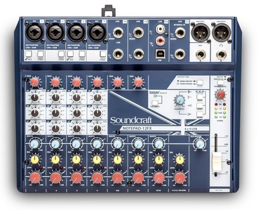 CONSOLA- SOUNDCRAFT NOTEPAD-12FX