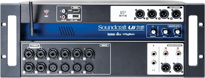 CONSOLA DIGITAL DE 16CH SOUNDCRAFT UI-16