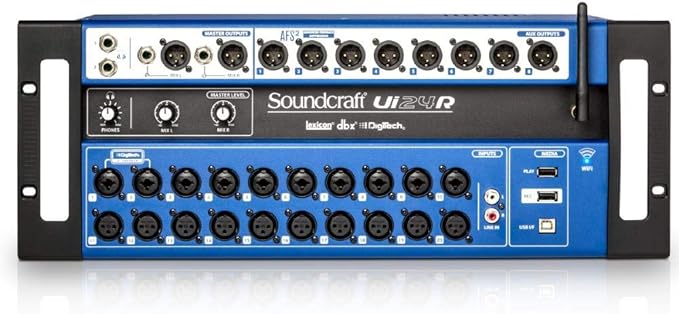 CONSOLA DIGITAL DE 24CH SOUNDCRAFT  UI-24R