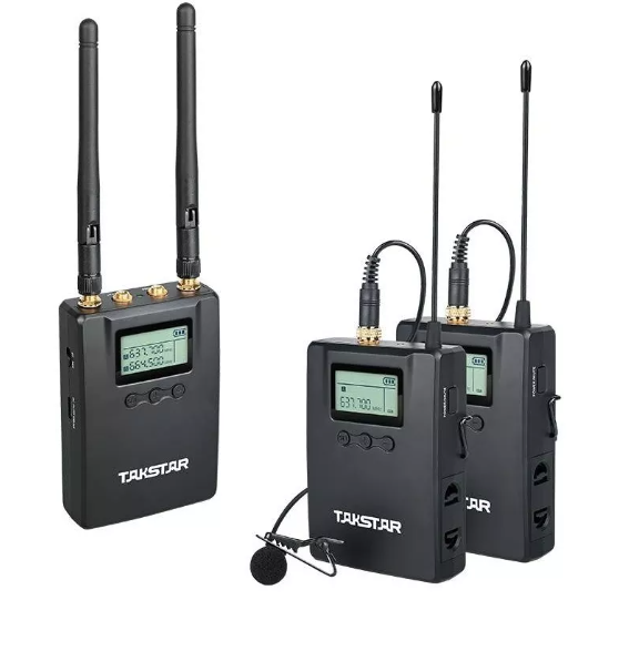 SISTEMA DOBLE UHF PARA ENTREVISTA TAKSTAR  SGC-200W R2