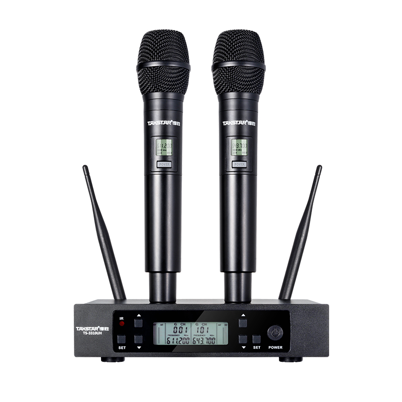 SISTEMA INALAMBRICO UHF DOBLE DE MANO TAKSTAR TS-3310UH