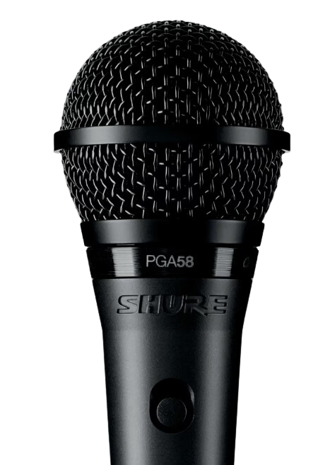 MICROFONO VOCAL SHURE PGA58-LC