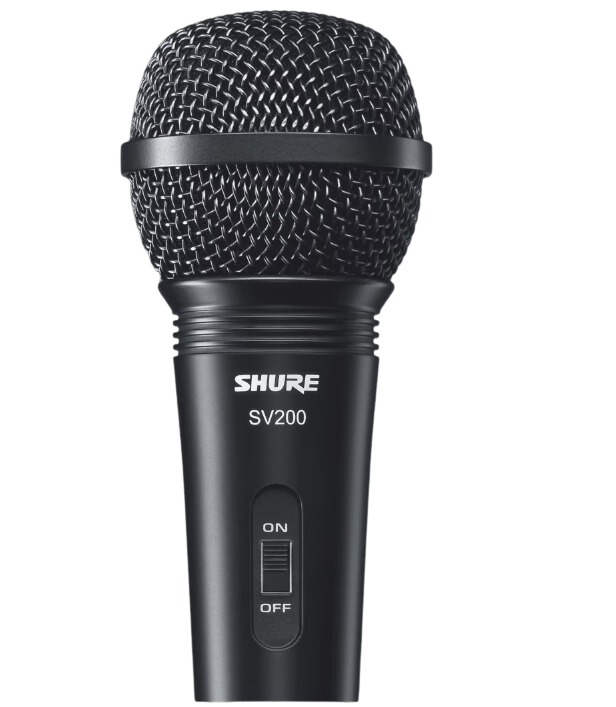 MICROFONO VOCAL ALAMBRICO SHURE SV200