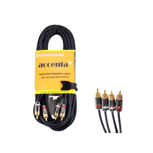 EXTENSION DE AUDIO 2X2 RCA DE 1.8MTRS.