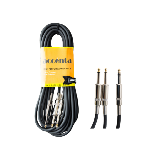 EXTENSION (2) 1/4MONO A 1/4ST DE 1.8MTRS.