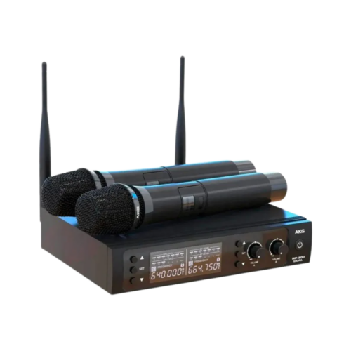 SISTEMA INALAMBRICO DOBLE DE MANO AKG.