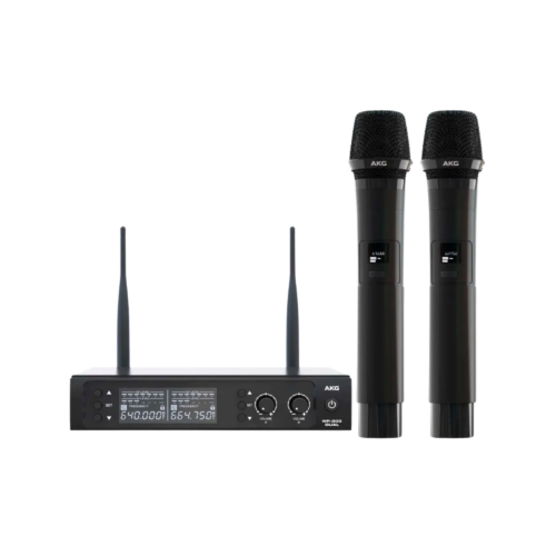 SISTEMA INALAMBRICO DOBLE DE MANO AKG.