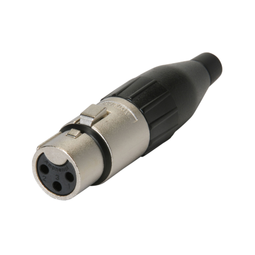 CONECTOR XLR HEMBRA PROFESIONAL.
