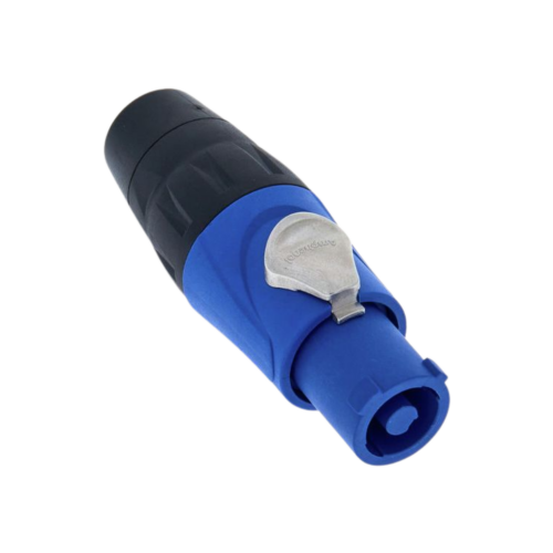 CONECTOR POWERCON AZUL AEREO.