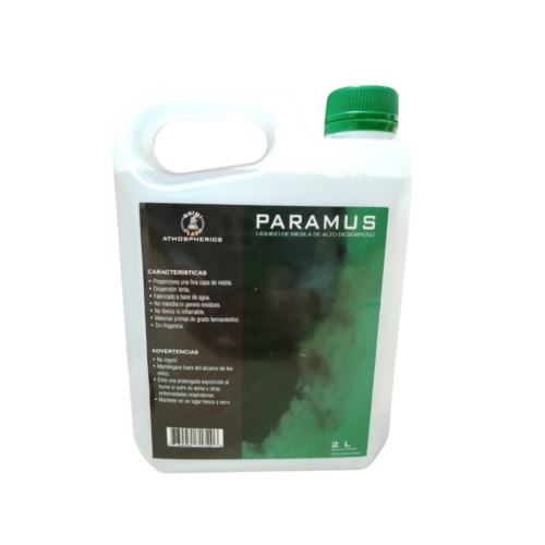 LIQUIDO HUMO PARA MAQUINAS DE NIEBLA DE 2L.