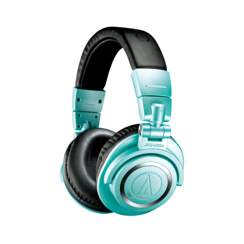 AUDIFONO PROFESIONAL AUDIOTECHNICA COLOR ICE BLUE