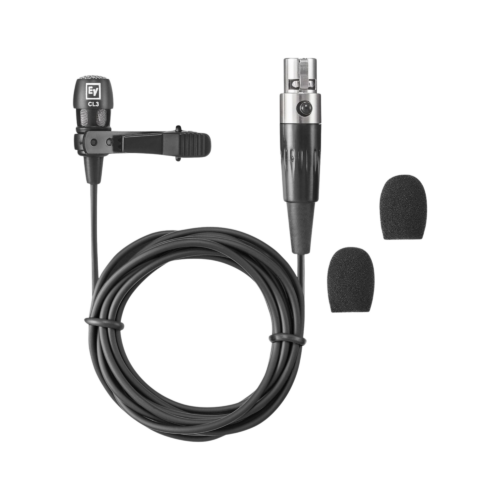 MICROFONO LAVALIER CARDIOIDE CON TA4F EV.