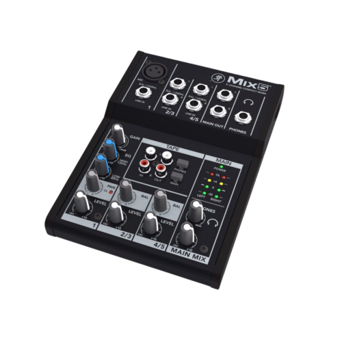 CONSOLA DE 5 CHS MACKIE.