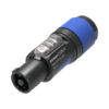 CONECTOR POWERCON NEUTRIK AZUL.