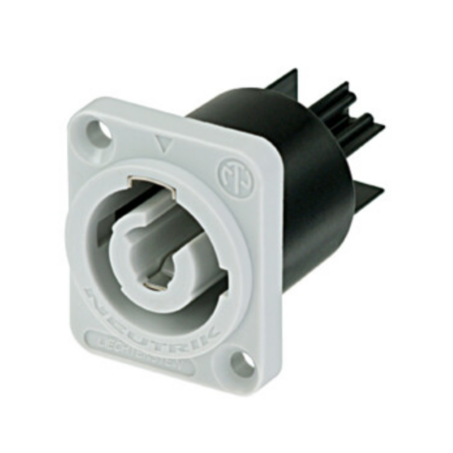 CONECTOR POWERCON CHASIS GRIS NEUTRIK.
