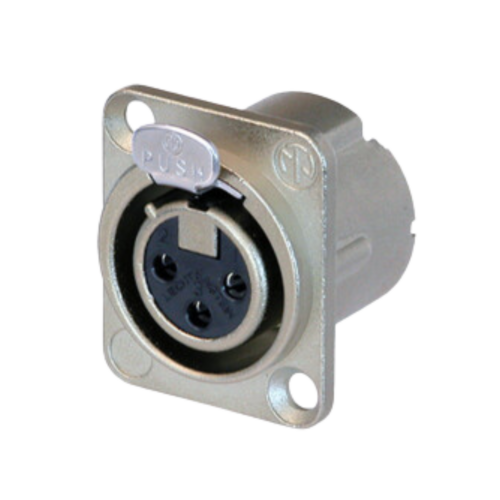 CONECTOR XLR CHASIS HEMBRA NEUTRIK