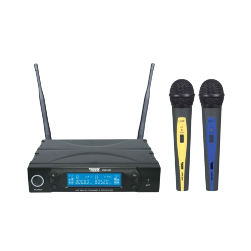 SISTEMA DOBLE DE MANO UHF NOVIK.