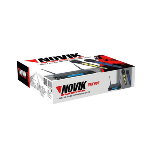 SISTEMA DOBLE DE MANO UHF NOVIK.