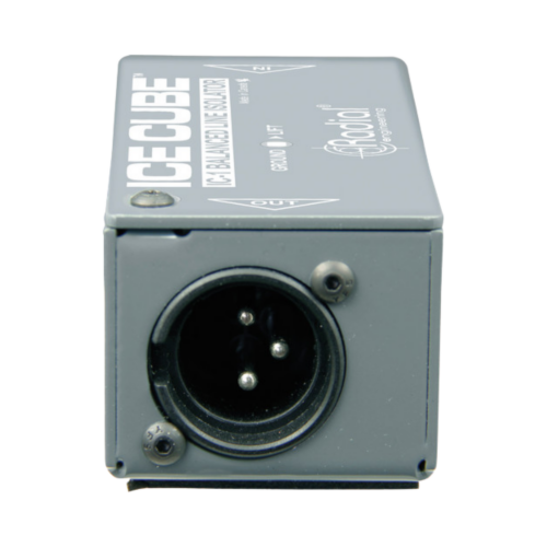 AISLADOR RADIAL DE LINEA XLR BALANCEADO.