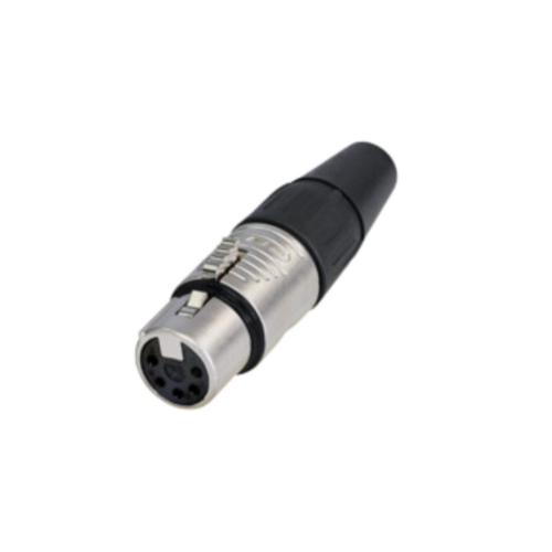 CONECTOR XLR HEMBRA DE 5 PINES REAN.