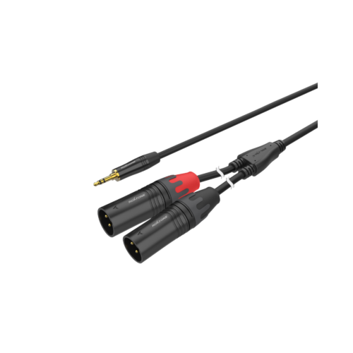 EXTENSION DE 1/8ST A 2 XLR MACHO 2MTRS.