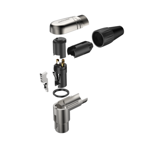 CONECTOR XLR HEMBRA EN "L" ROXTONE.