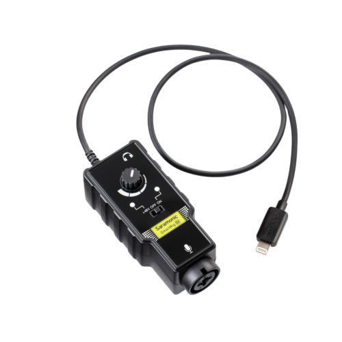 INTERFAZ PARA IPHONE CON XLR SARAMONIC.