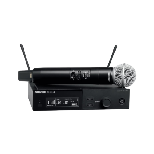 TRANSMISOR DE MANO SHURE.