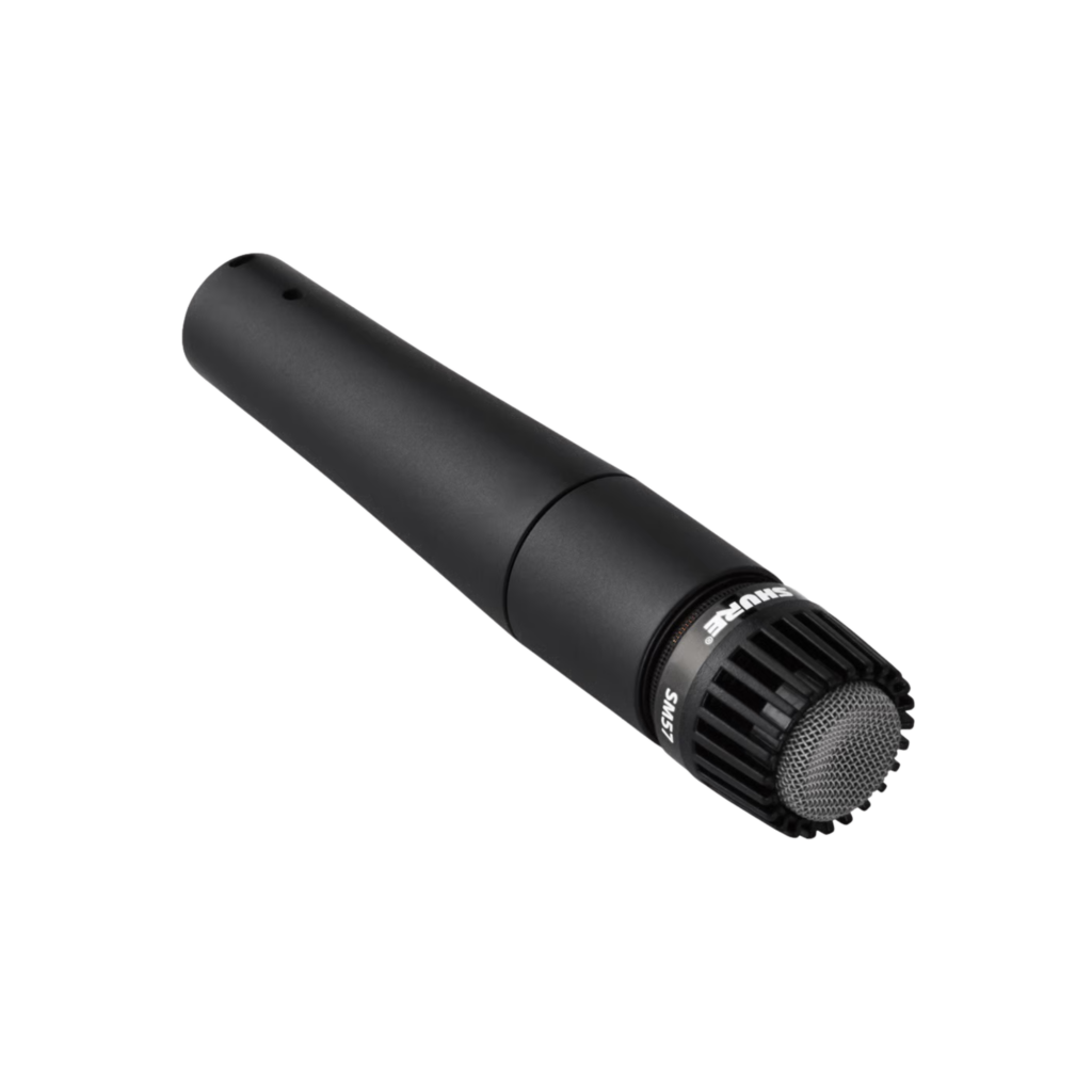 MICROFONO ALAMBRICO DE INSTRUMENTO SHURE.