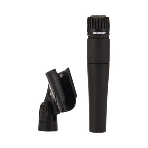 MICROFONO ALAMBRICO DE INSTRUMENTO SHURE.