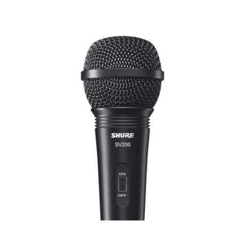 MICROFONO VOCAL ALAMBRICO SHURE.