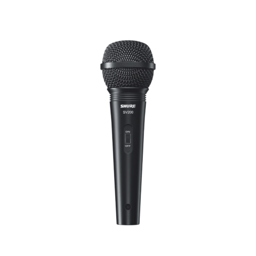 MICROFONO VOCAL ALAMBRICO SHURE.