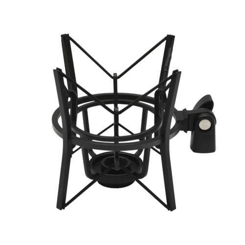 SOPORTE METALICO EN FORMA DE ARAÑA PARA MICROFONO.