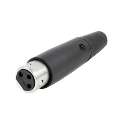 CONECTOR XLR HEMBRA-CANON METALICO SWITCHCRAFT.