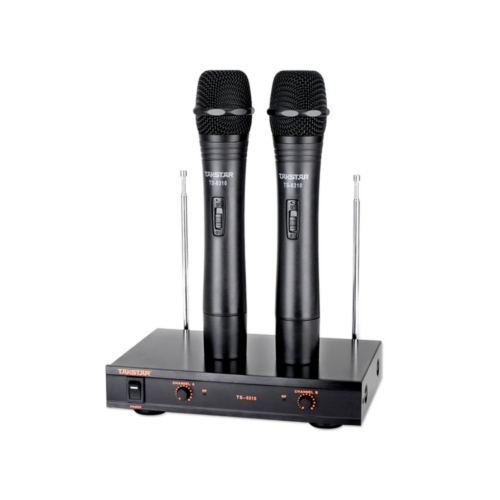 SISTEMA INALAMBRICO DOBLE DE MANO VHF TAKSTAR.