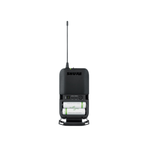 SISTEMA DE MICROFONO SOLAPA INALAMBRICO SHURE.