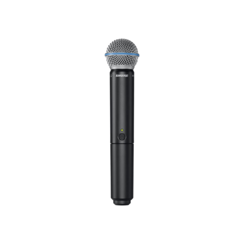 SISTEMA INALAMBRICO DE MANO CON RECEPTOR SHURE.