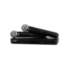 SISTEMA INALAMBRICO DUAL MANO SM58 SHURE.