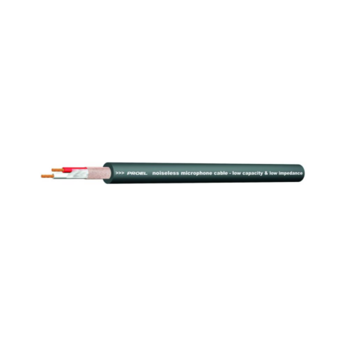 CABLE ESTEREO NEGRO PROEL.