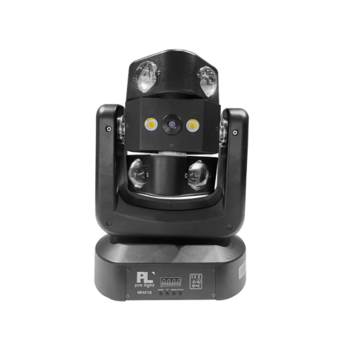 CABEZA MOVIL 8X15W RGB MAS 4X10W LED PRO LIGHT.