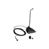 MICROFONO CUELLO DE GANSO CON BASE SHURE.