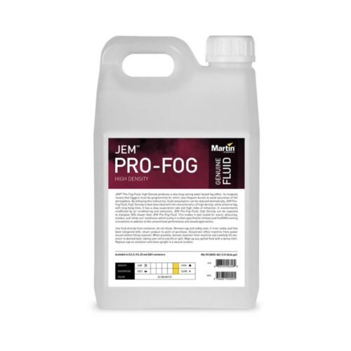 LIQUIDO DE HUMO 5LT MARTIN.