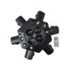 CABEZA MOVIL 6X10WATTS RGBW LED 4 EN 1 PRO LIGHT.